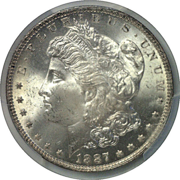 1887-O Morgan Dollar  -  PCGS MS-65 - Image 2
