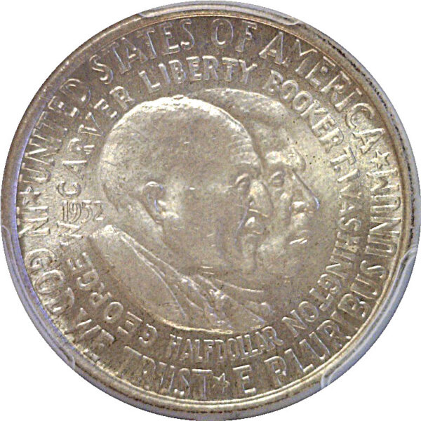 1952 Washington-Carver Commemorative Half Dollar   PCGS MS-66   CAC - Image 2