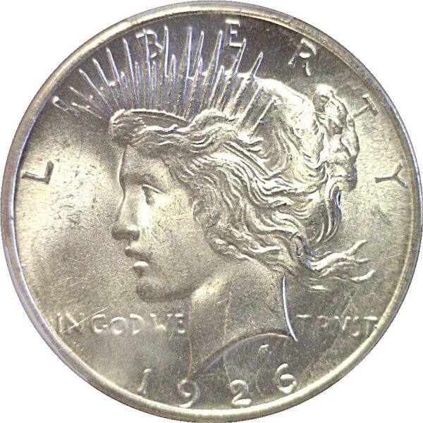 1926-S Peace Dollar  -  PCGS MS-64 - Image 2