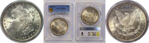 1887-O Morgan Dollar  -  PCGS MS-65