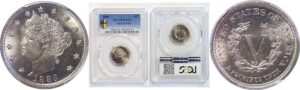 1883 No CENTS Liberty Nickel PCGS MS-66+