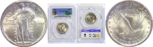1921 Standing Liberty Quarter  -  PCGS MS-65  CAC