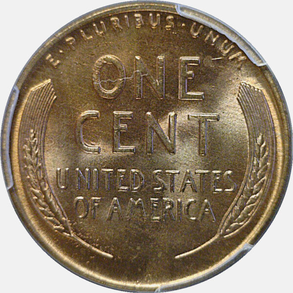 1941 Doubled Die Obverse.  Lincoln Cent  -  PCGS MS-66 RD - Image 3