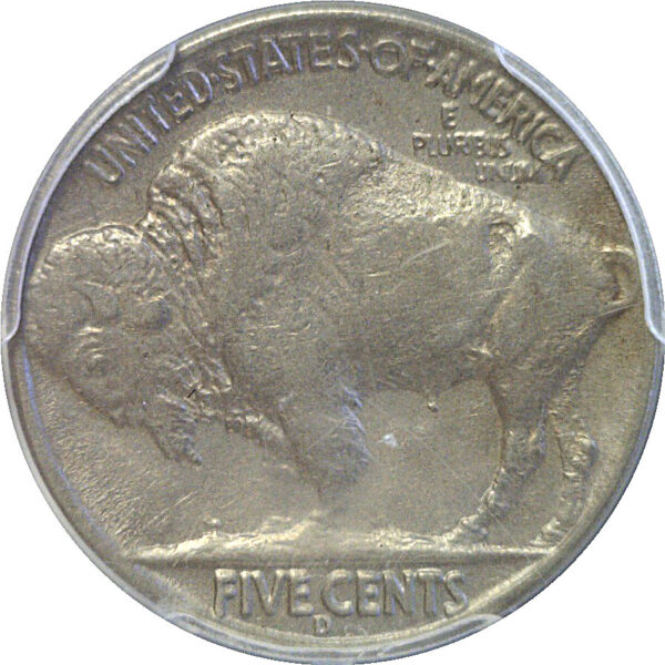 1937-D 3 Legs.  Buffalo Nickel  -  PCGS AU-50 - Image 3