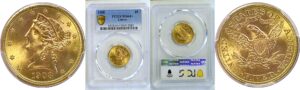 1908 $5 Liberty  -  PCGS MS-64+