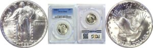 1928-S Standing Liberty Quarter  -  PCGS MS-66