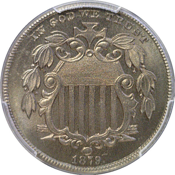 1879/8 Shield Nickel  -  PCGS PR-67 - Image 2