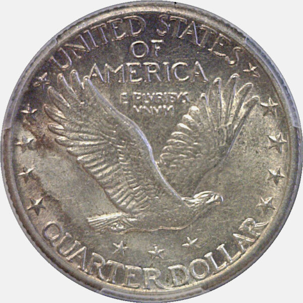 1923-S Standing Liberty Quarter  -  PCGS AU-58 - Image 3