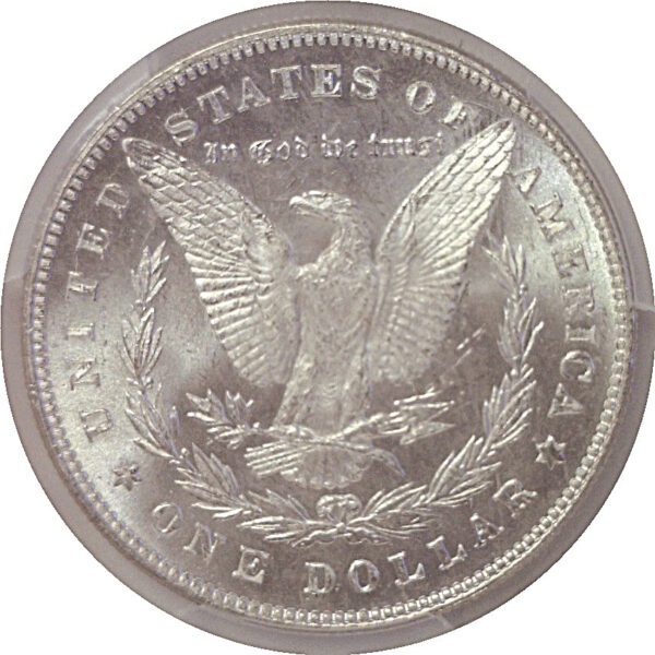 1878-7TF Reverse of 1878  Morgan Dollar PCGS MS-64  CAC - Image 3