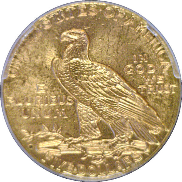 1909-D $5 Indian  -  PCGS MS-64 - Image 3