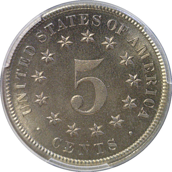 1879/8 Shield Nickel  -  PCGS PR-67 - Image 3