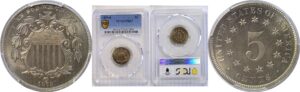 1879/8 Shield Nickel  -  PCGS PR-67