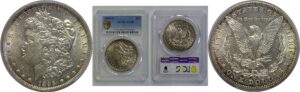 1895-O Morgan Dollar   PCGS AU-58