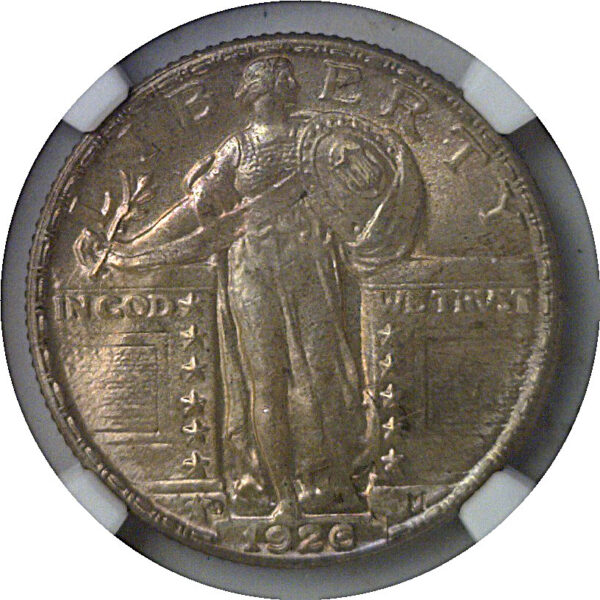1926-D Standing Liberty Quarter   NGC MS-64+ FH - Image 2