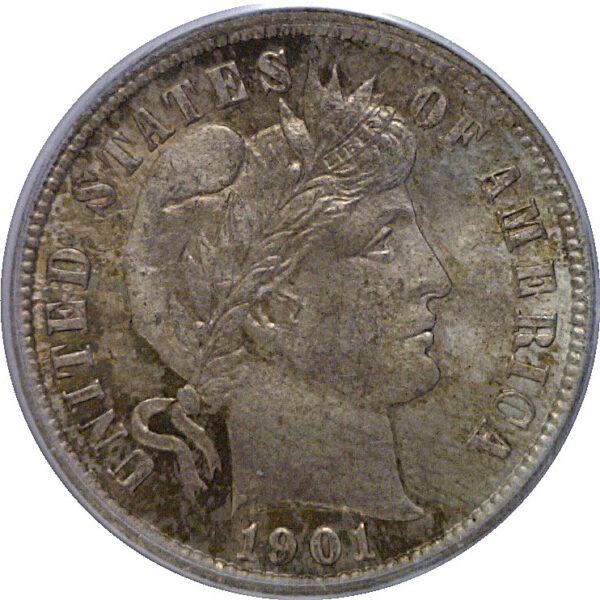 1901-S Barber Dime   PCGS MS-65  CAC - Image 2