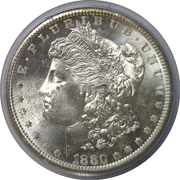 1880-S Morgan Dollar   PCGS MS-65  CAC - Image 2