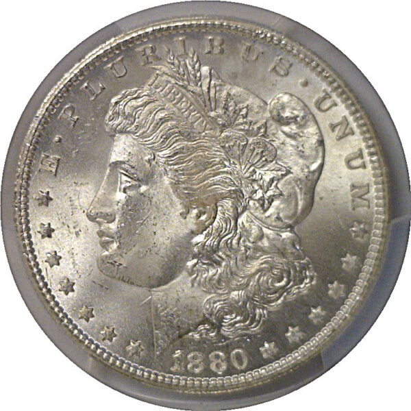 1880-CC Morgan Dollar   PCGS MS-64+ - Image 2