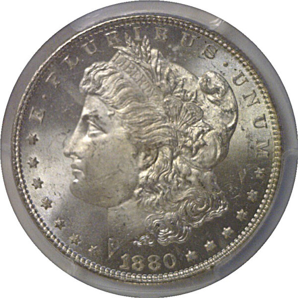 1880-O Morgan Dollar   PCGS MS-64+  CAC - Image 2