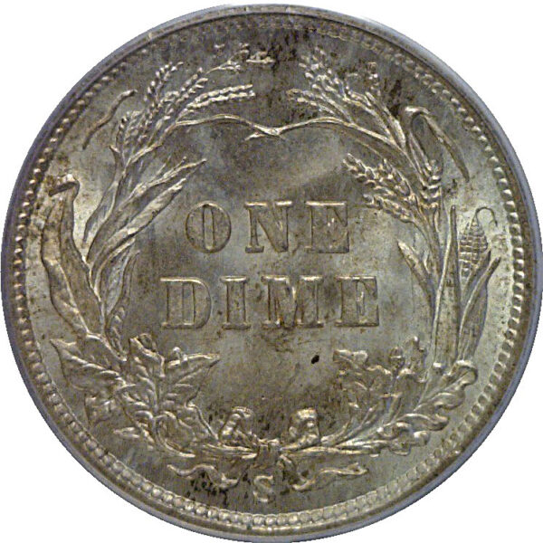 1901-S Barber Dime   PCGS MS-65  CAC - Image 3