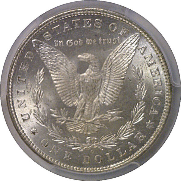 1880-O Morgan Dollar   PCGS MS-64+  CAC - Image 3