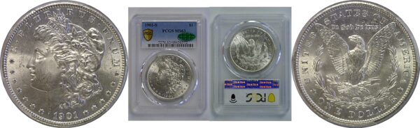 1901-S Morgan Dollar   PCGS MS-63  CAC