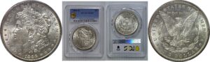 1896-O Morgan Dollar   PCGS MS-60