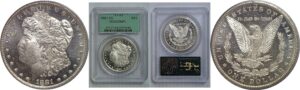 1881-CC Morgan Dollar   PCGS MS-63 DMPL