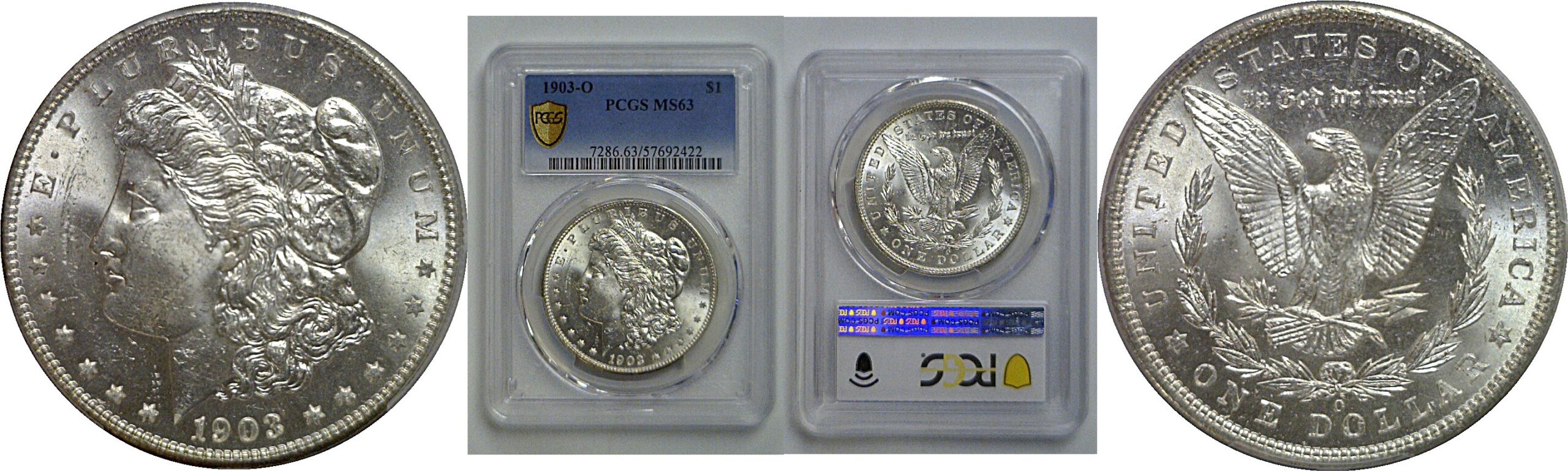 1903-O Morgan Dollar   PCGS MS-63