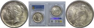 1921 Peace Dollar   PCGS MS-63