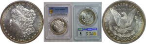 1887 Morgan Dollar   PCGS MS-66 PL