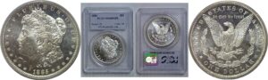 1885 Morgan Dollar   PCGS MS-64 DMPL