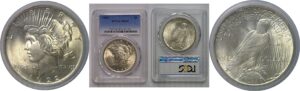 1922 Peace Dollar  PCGS MS-65