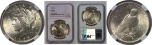 1923 Peace Dollar   NGC MS-66