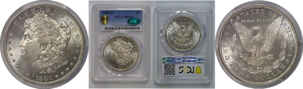 1880-O Morgan Dollar   PCGS MS-64+  CAC