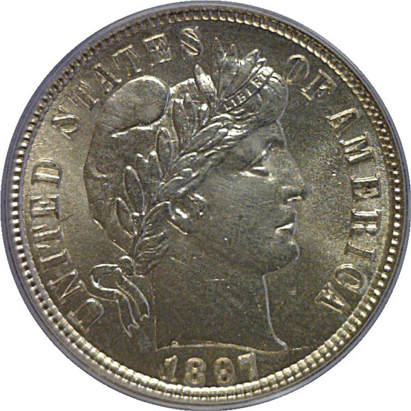 1897-S Barber Dime   PCGS MS-63 - Image 2