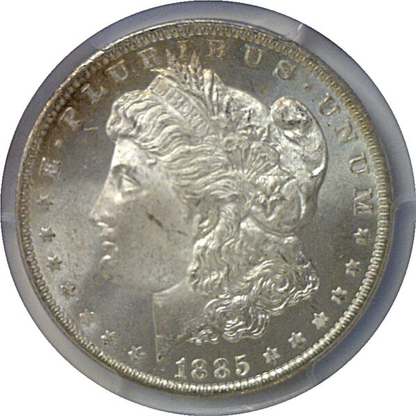 1885-O Morgan Dollar   PCGS MS-65+  CAC - Image 2