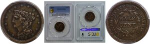 1850 Half Cent   PCGS XF-40