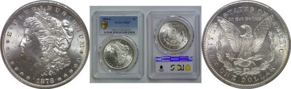 1878-S Morgan Dollar    PCGS MS-67