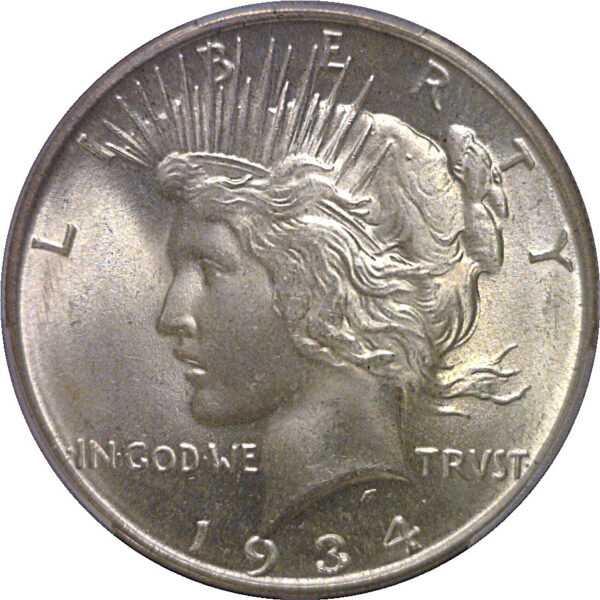 1934-D Peace Dollar    PCGS MS-65+ - Image 2