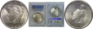 1934-D Peace Dollar    PCGS MS-65+