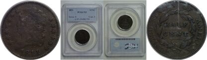1811 Half Cent    PCGS Fine-15