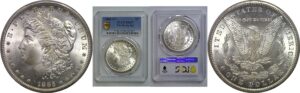 1885-CC Morgan Dollar    PCGS MS-67