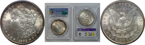 1903-S Morgan Dollar    PCGS MS-66+  CAC