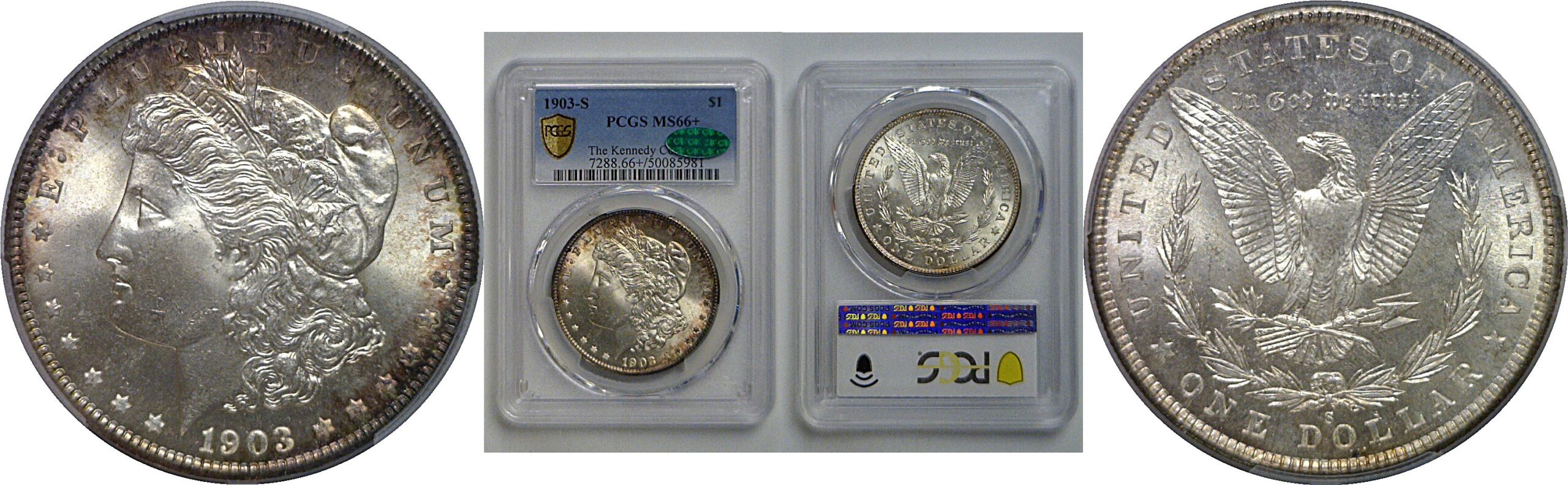 1903-S Morgan Dollar    PCGS MS-66+  CAC