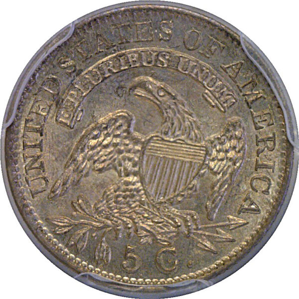 1833 Bust Half Dime   PCGS MS-63 - Image 3
