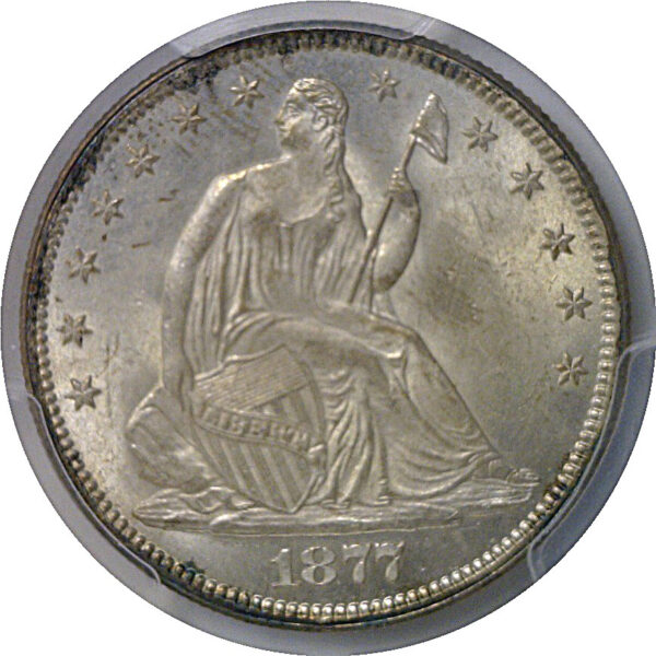 1877 Seated Liberty Half Dollar    PCGS MS-65+ - Image 2