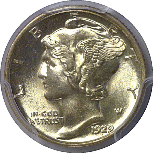 1929-D Mercury Dime   PCGS MS-64 FB - Image 2