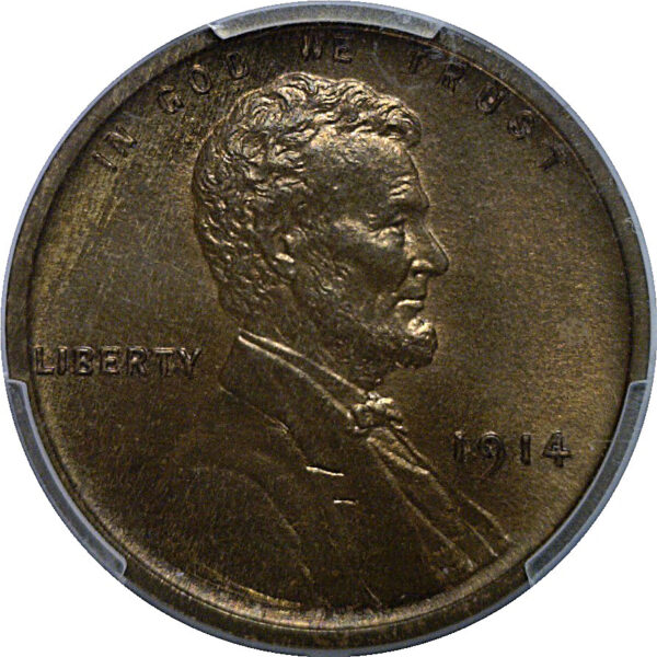 1914  Lincoln Cent   PCGS PR-66 RB - Image 2