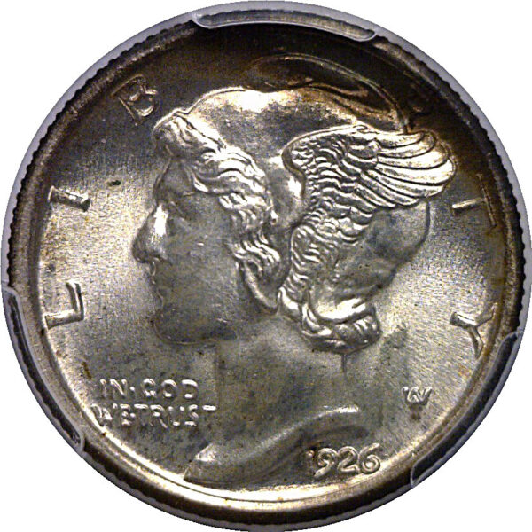1926 Mercury Dime   PCGS MS-66 FB - Image 2