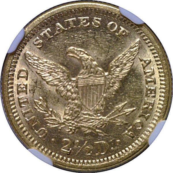 1878 $2 1/2 Liberty   NGC MS-61 - Image 3